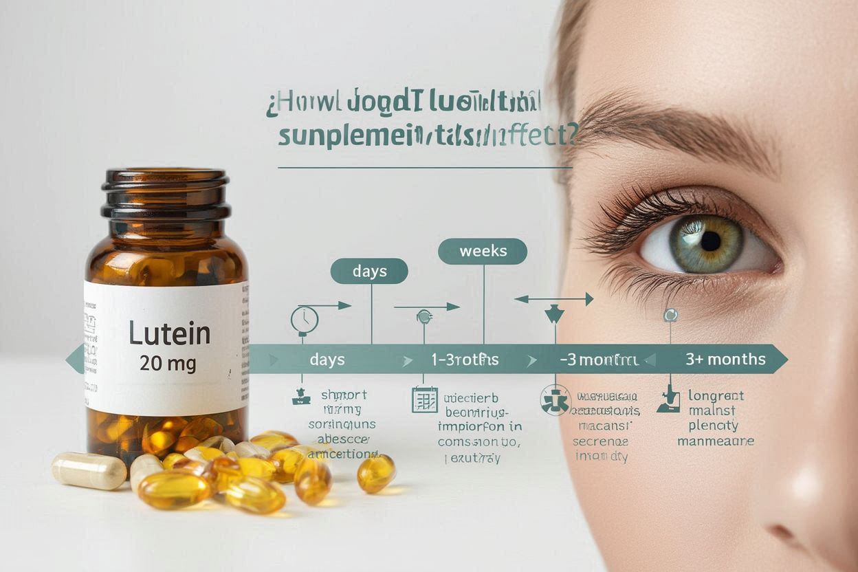 ルテイン サプリ どれくらい で 効果 出る